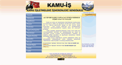Desktop Screenshot of kamu-is.org.tr